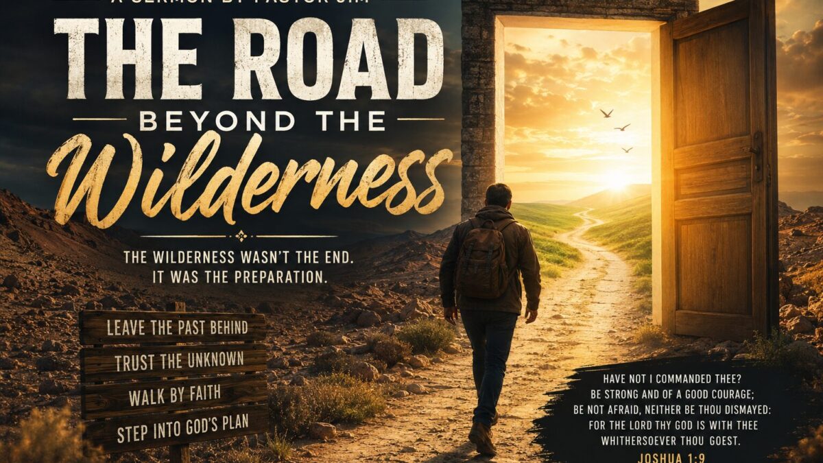 Title: The Road Beyond the Wilderness sermon image