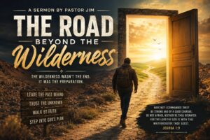Title: The Road Beyond the Wilderness sermon image