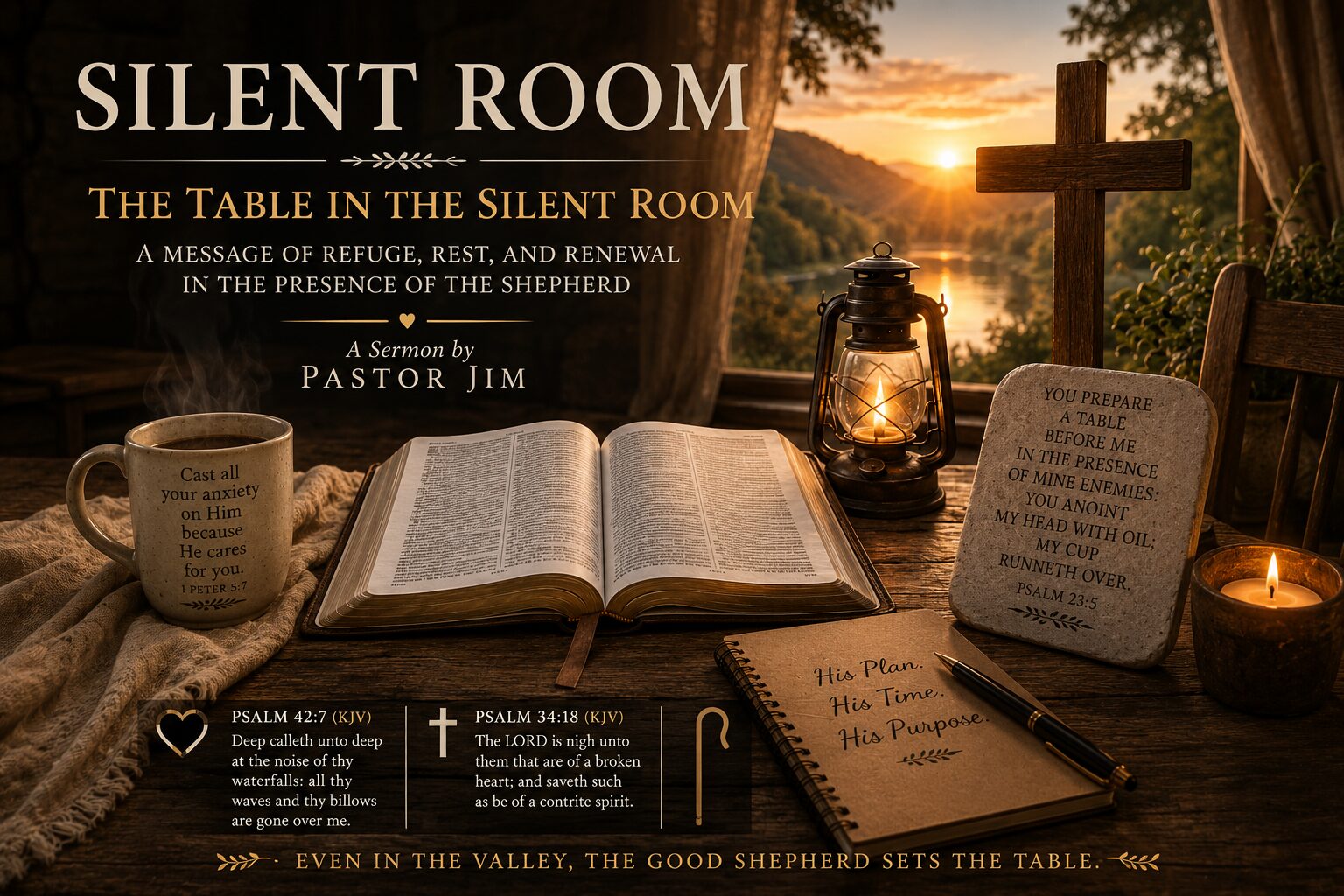 Table in the Silent Room sermon image