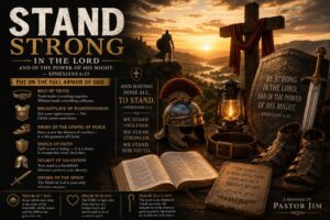 A WORLD OF DECEPTION, A CALL TO STAND sermon image