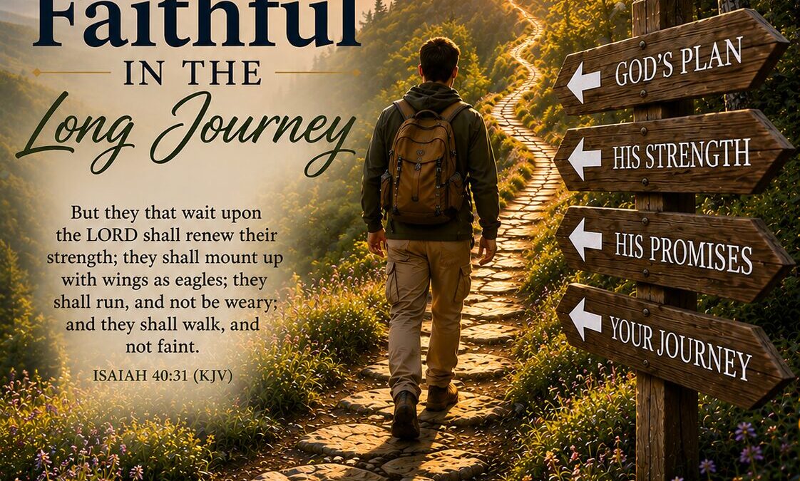 July 14: Faithful in the Long Journey devotional image