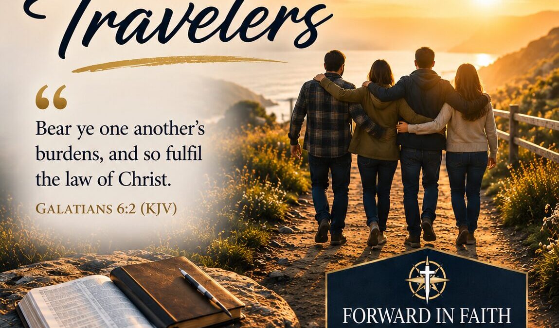 Friday, July 17, 2026 Strengthened by Fellow Travelers devotional image