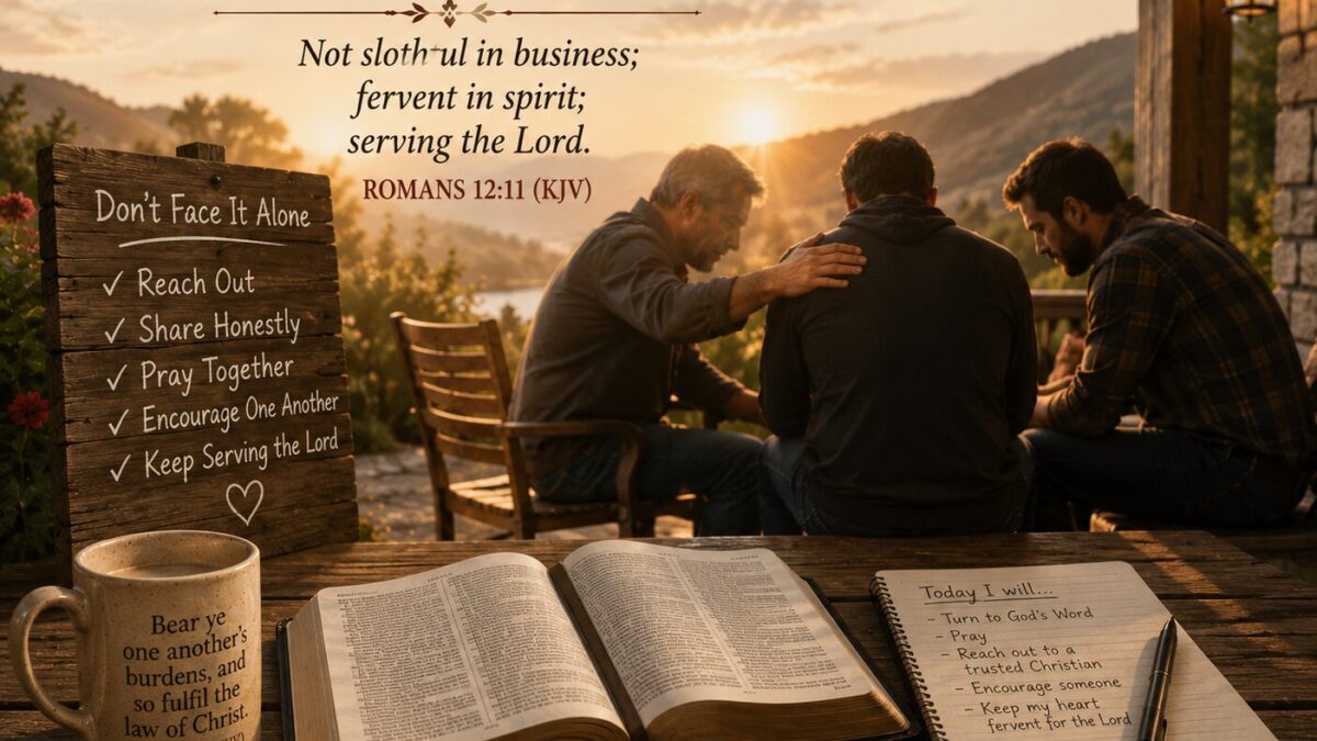 When the Fire Grows Dim devotional image