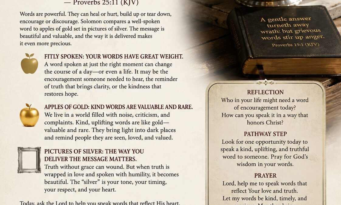 Words That Shine devotional image