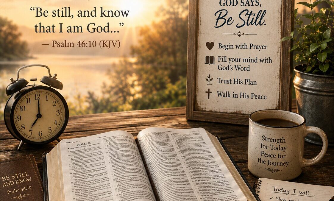 When Life Won’t Slow Down devotional image