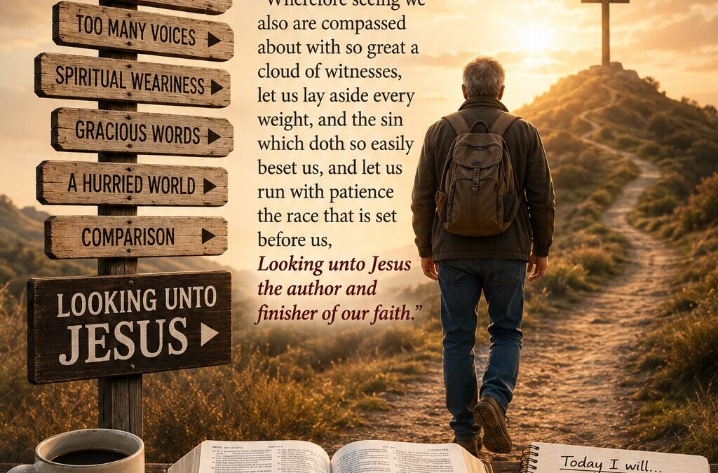 Keep Your Eyes on Jesus sermon image